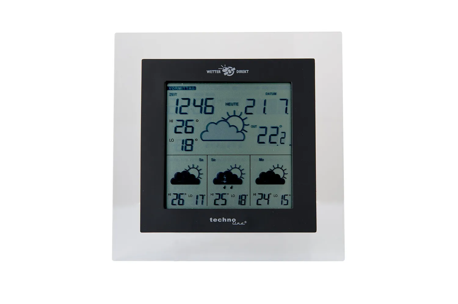 Technoline WD4017 Wetterstation WetterDirekt schwarz-weiß