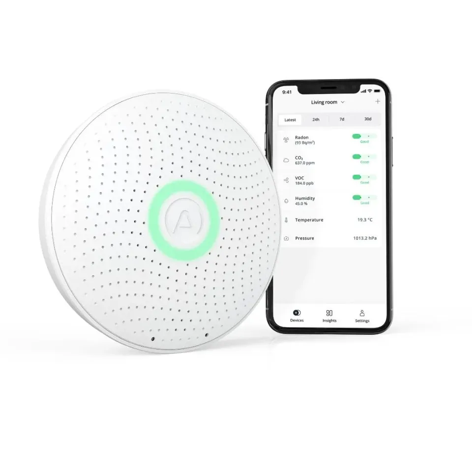 Airthings Wave Plus 2930 Luftqualitätsmessgerät Radon