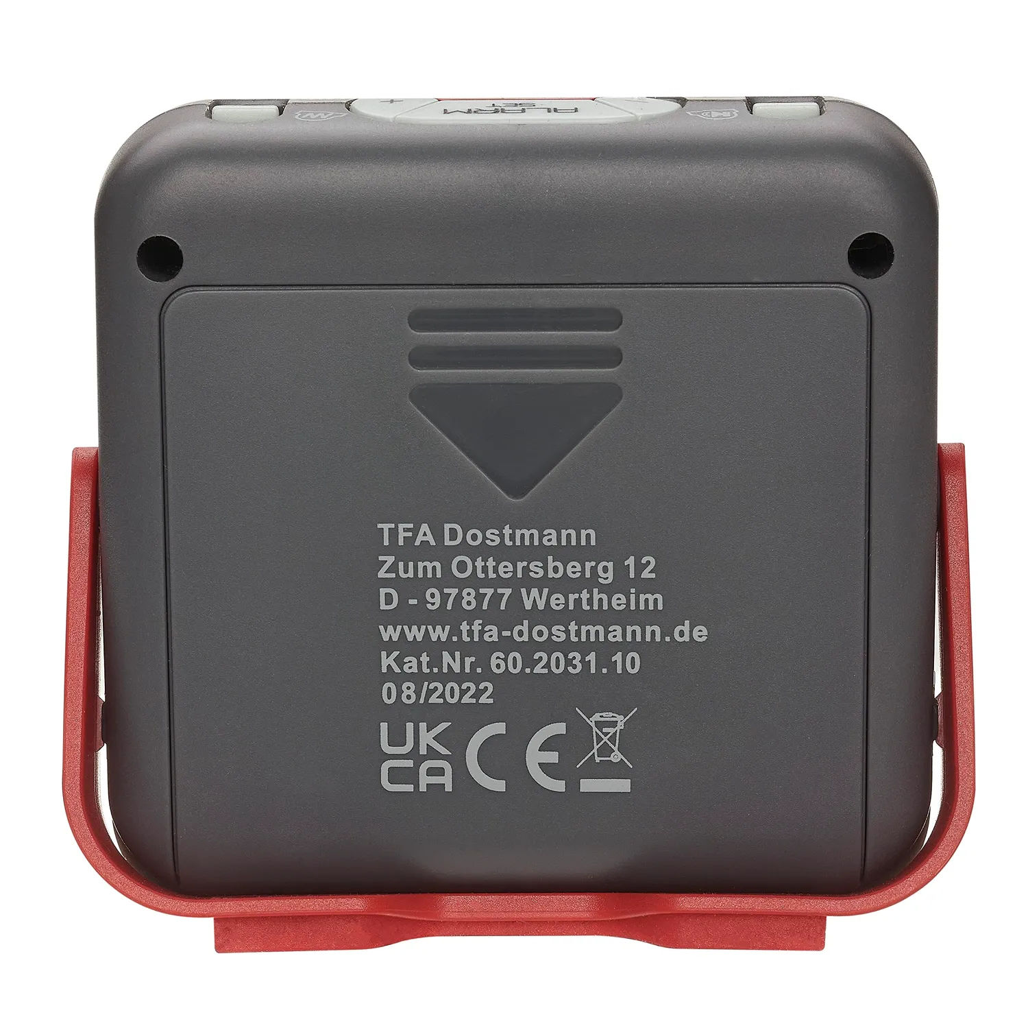 TFA Dostmann Buzz 60.2031.10 Reisewecker Vibration grau
