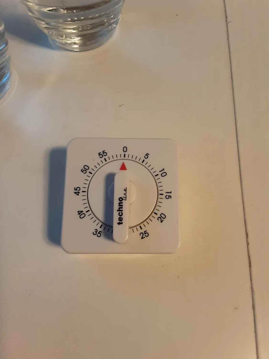 Technoline KZW Kurzzeitwecker analog weiß 60 Minuten