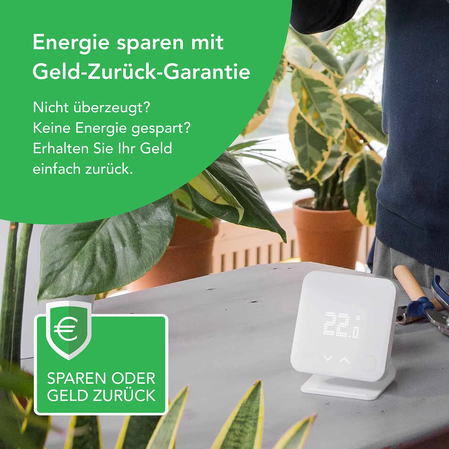 tado° Standfuß für Funk-Thermostat und Sensor Schwarz