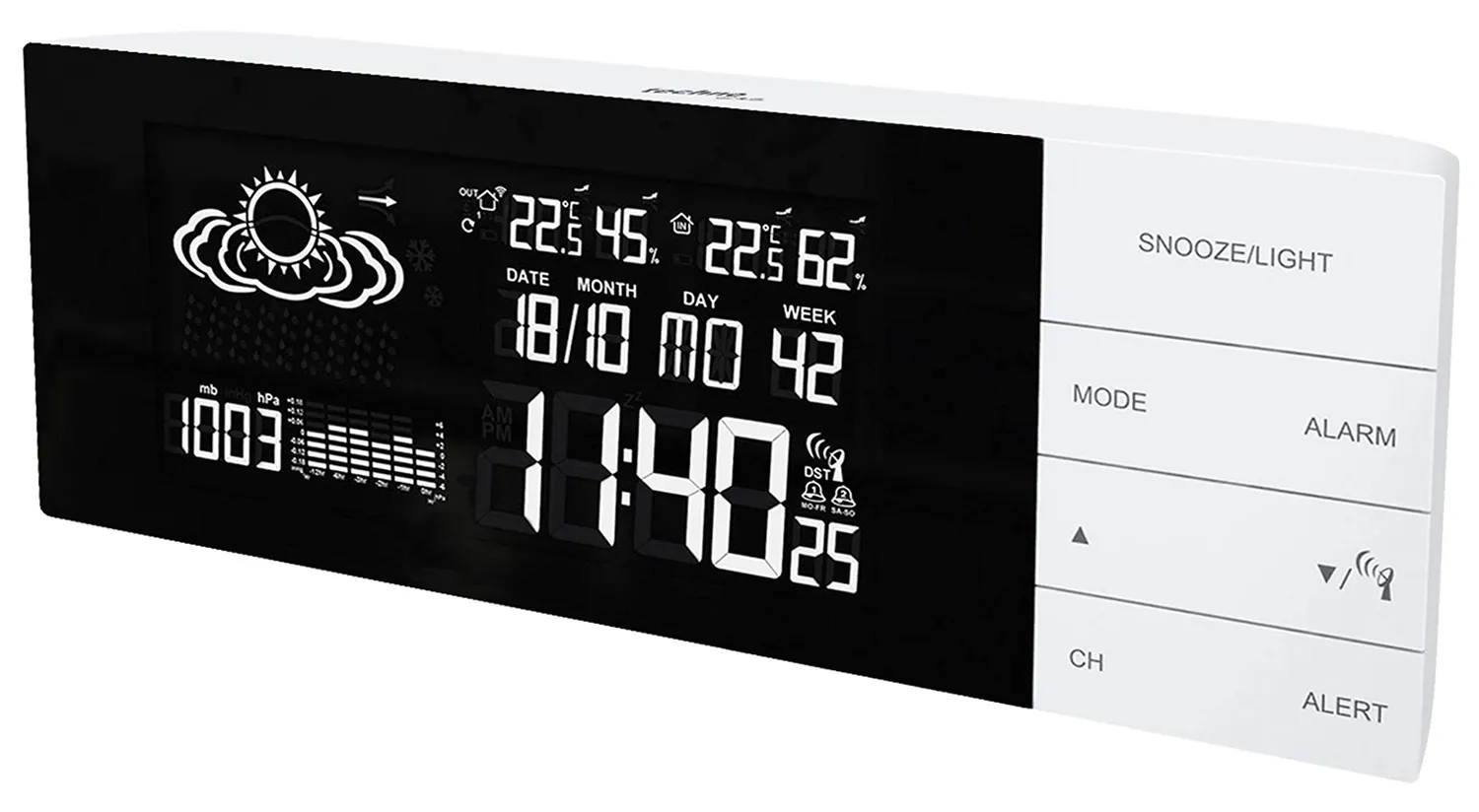 Technoline WS 6870 Wetterstation mit TX 960 Außensender