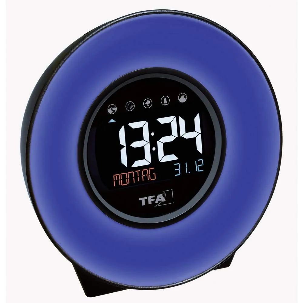 TFA Dostmann Moodlight 60.2023.02 Lichtwecker weiß Naturklang