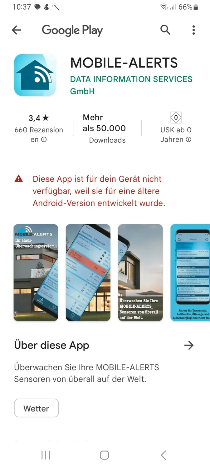 Technoline MA 10001 Hausüberwachung Starter-Set mit App