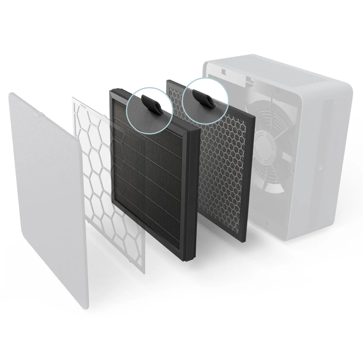 Airthings Renew Ersatzfilter-Set HEPA-13 2-teilig