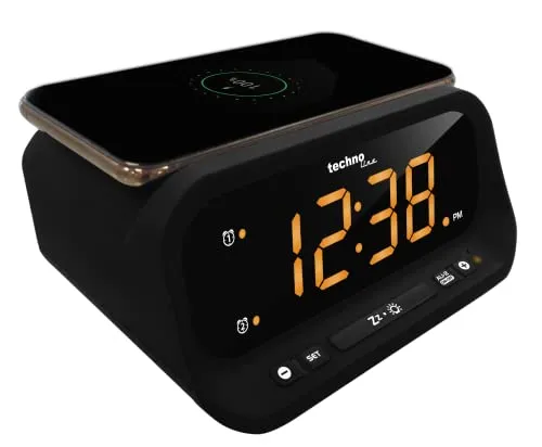 Technoline WT 477 Funkwecker Qi USB