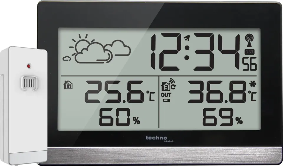 Technoline WS9255 Wetterstation Frostalarm TX205D-TH