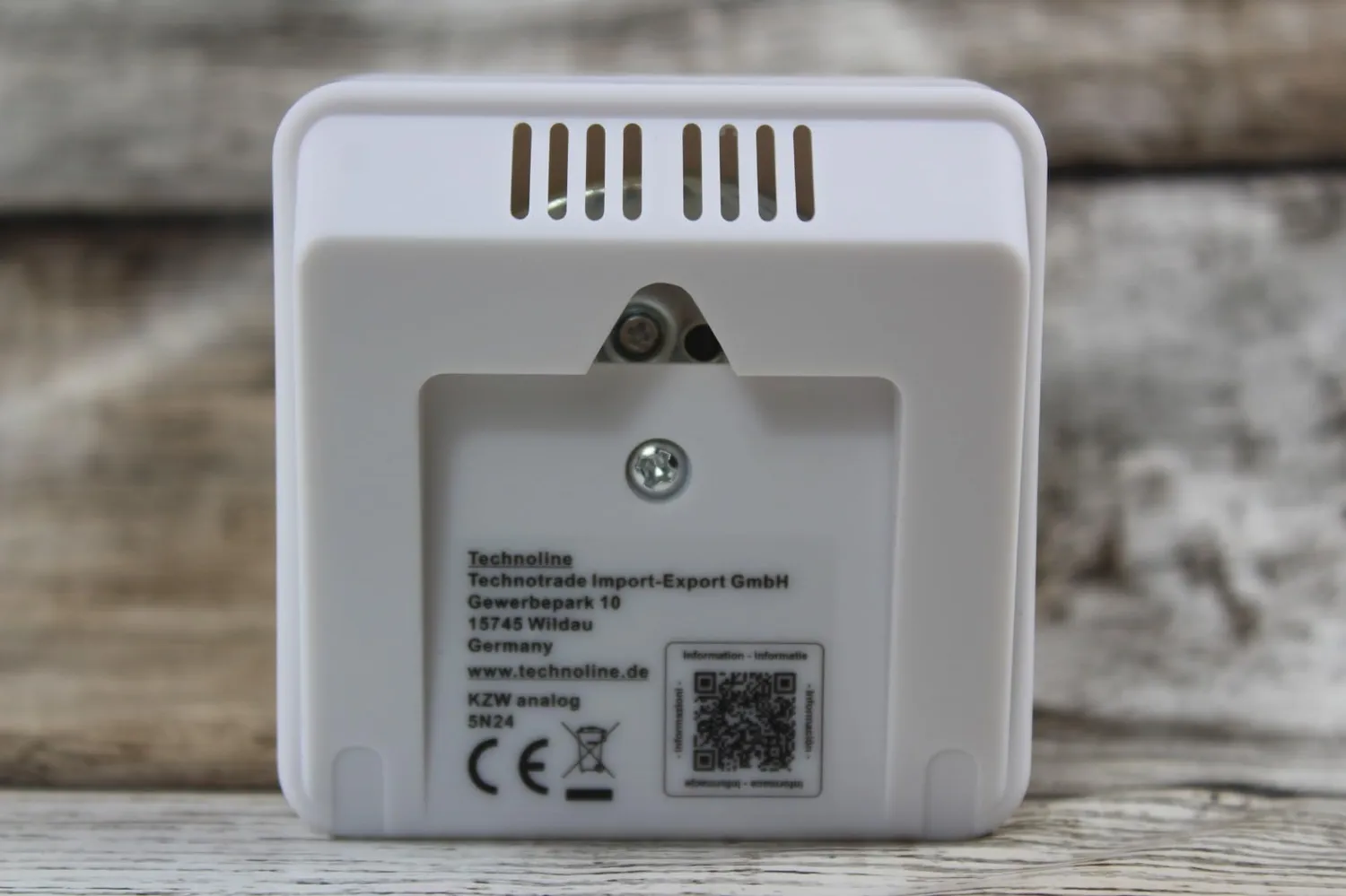 Technoline KZW Kurzzeitwecker analog weiß 60 Minuten