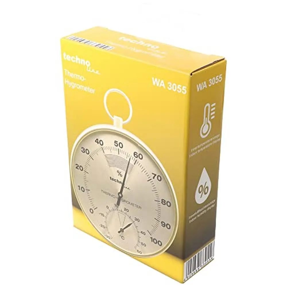 Technoline WA 3055 Thermo-Hygrometer Analog Messing