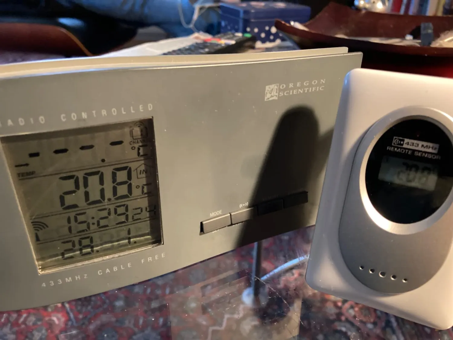 TFA Dostmann 30.3139 Temperatursender weiß Kabelfühler 100 m