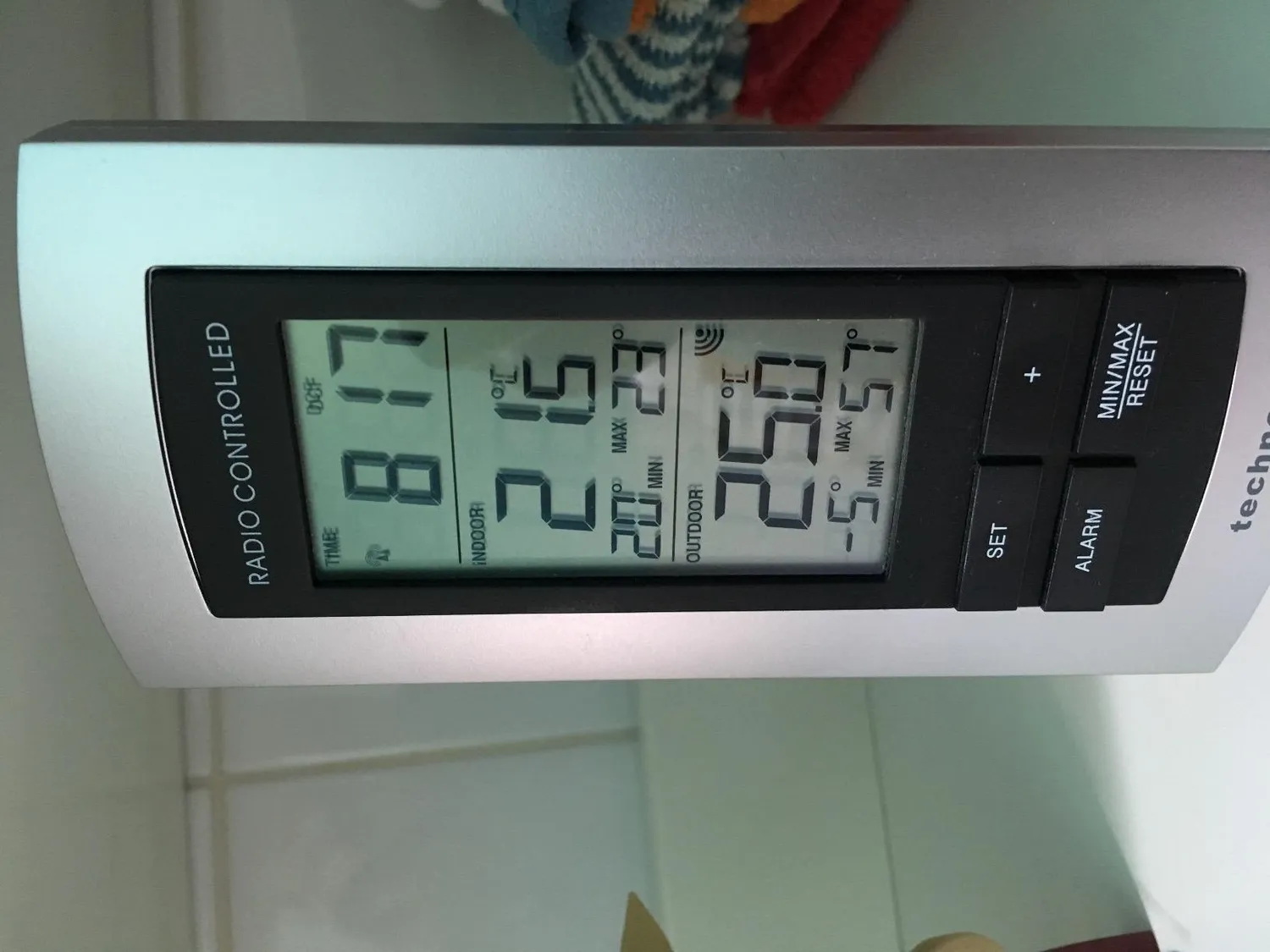 Technoline WS 9140 Funk-Wetterstation Außensensor Min Max