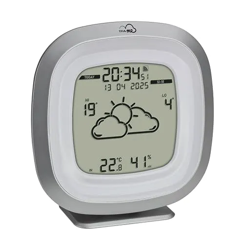 TFA Dostmann TFA.me ID-03 35.8101 WLAN-Wetterstation silber