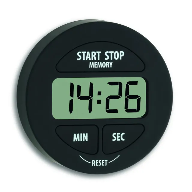 TFA Dostmann 38.2022.01 Timer digital schwarz