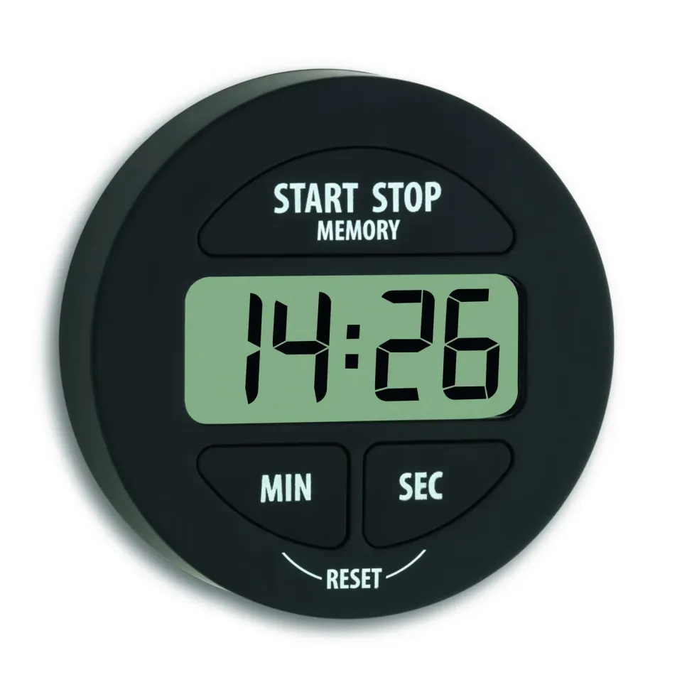 TFA Dostmann 38.2022.01 Timer digital schwarz