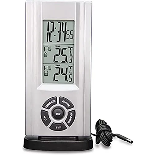 Technoline WS 7037 Wetterstation mit Kabelsonde Frostalarm