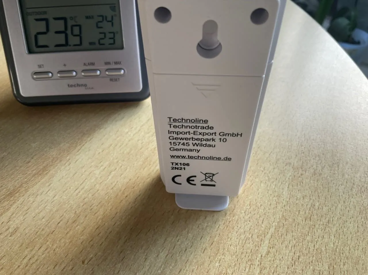 Technoline WS 9130 Funk-Wetterstation schwarz Vorhersage