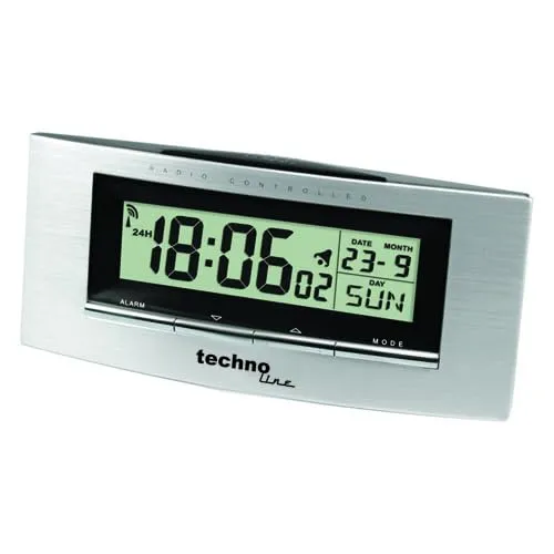 Technoline WT 182 Funkwecker mit Innentemperatur und Datum