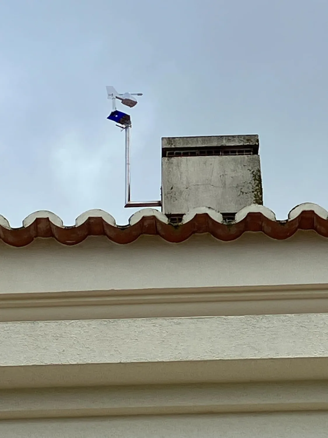 Technoline Mobile Alerts MA 10660 Windsensor weiß Solar