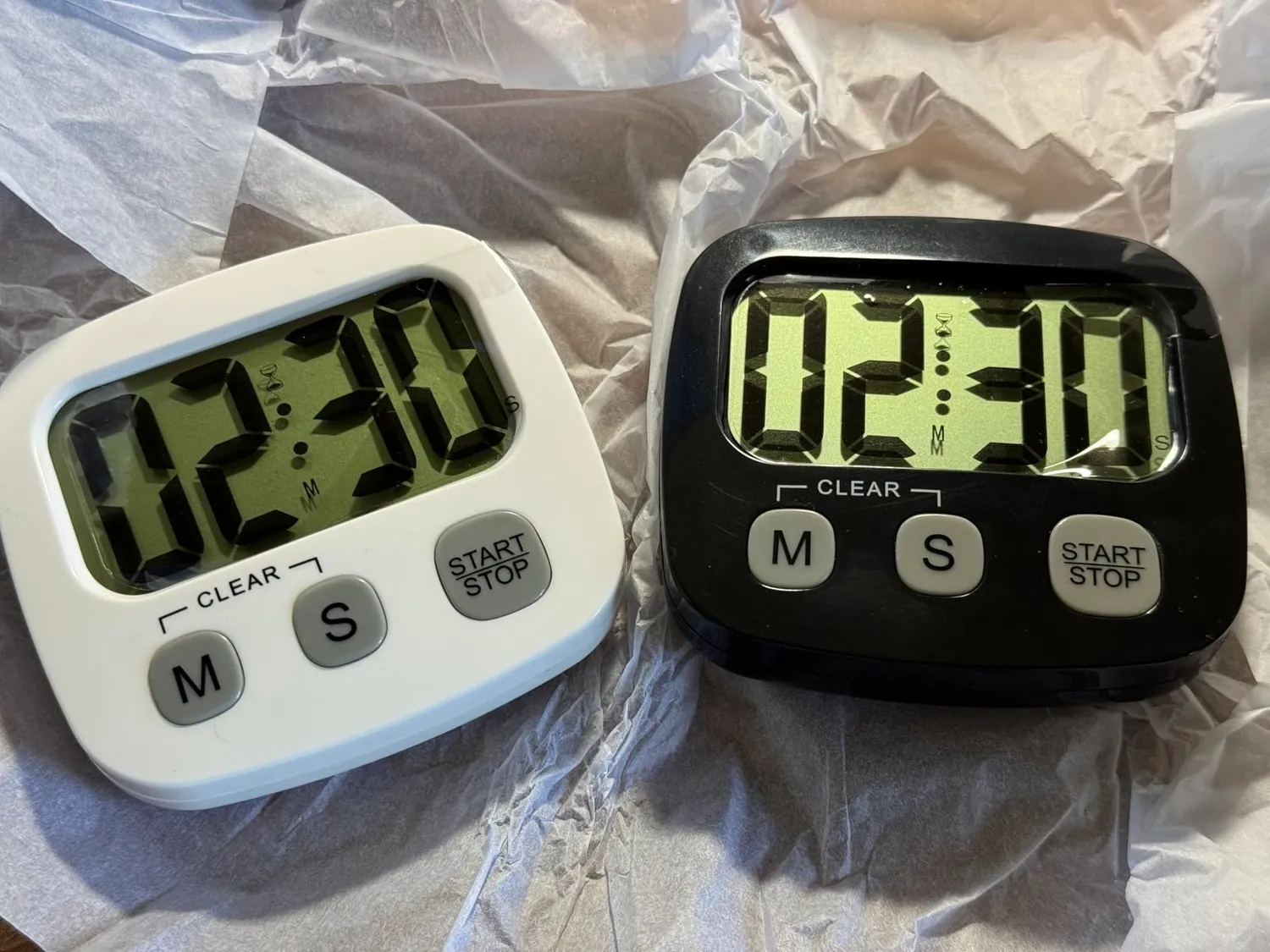 TFA Dostmann Cube 38.2057.40.02 Timer 2er-Set Uhr