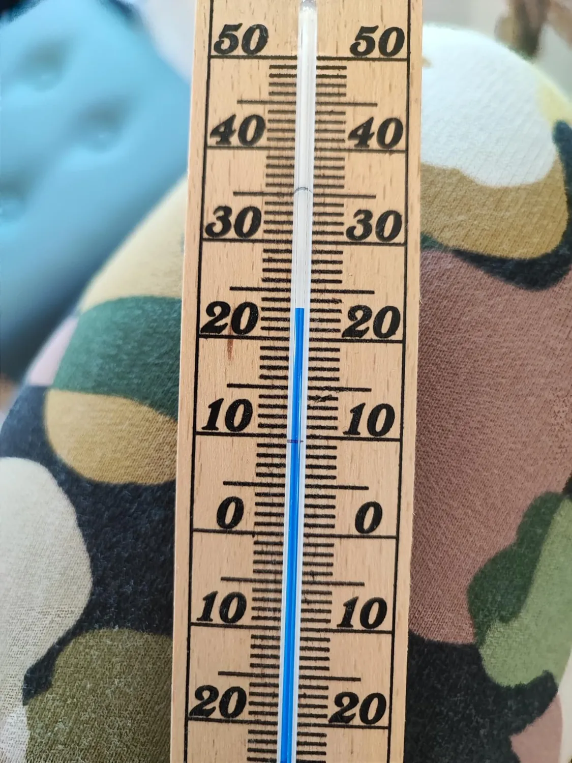 TFA Dostmann 12.1004 Innenthermometer Holz 1 Stück genau