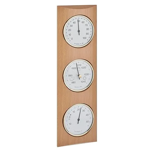 TFA Dostmann 20.1028.05 Wetterstation Holz analog