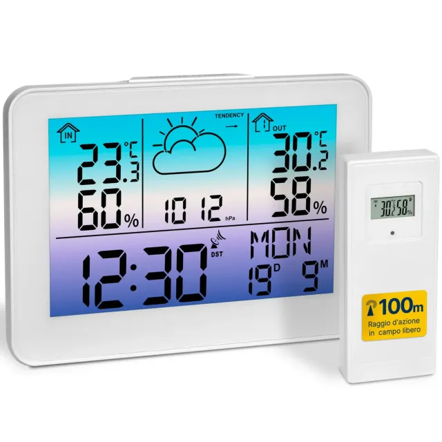 TFA Dostmann Meteo Sky 35.1175 Funk-Wetterstation weiß