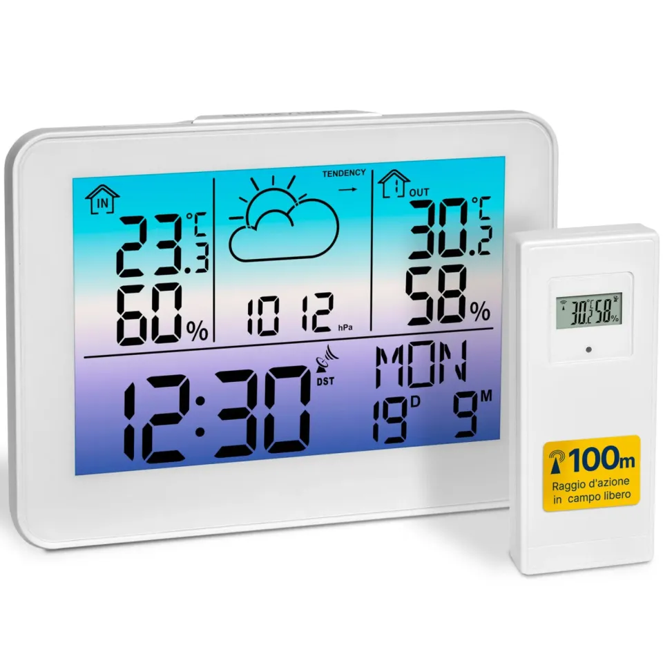 TFA Dostmann Meteo Sky 35.1175 Funk-Wetterstation weiß