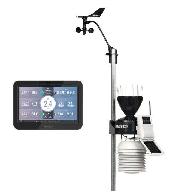 Davis Vantage Pro2 6253M Funk-Wetterstation 24h Lüftung metrisch