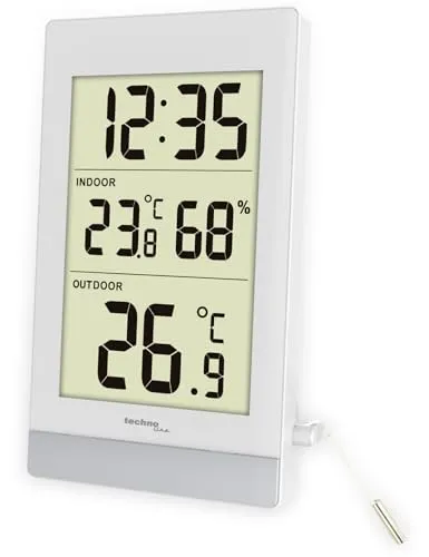 Technoline WS7039 Temperaturstation Kabelfühler weiß