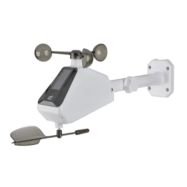 TFA Dostmann TFA-ID ID-A2 30.3904 Windmesser weiß Solar