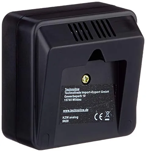 Technoline KZW Kurzzeitwecker Schwarz 60 Minuten