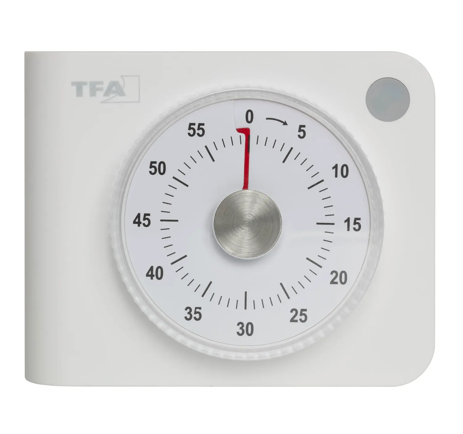 TFA Dostmann 38.2058.02 Küchentimer weiß 60 Minuten analog