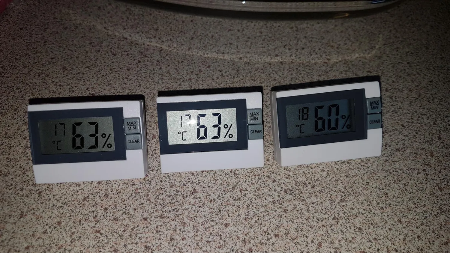 TFA Dostmann 30.5005.02 Thermo-Hygrometer Mini Weiß