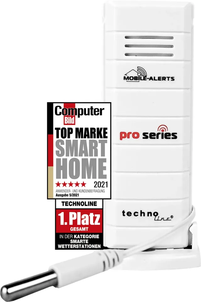 Technoline MA 10120 Zusatzsensor Mobile Alerts Weiß