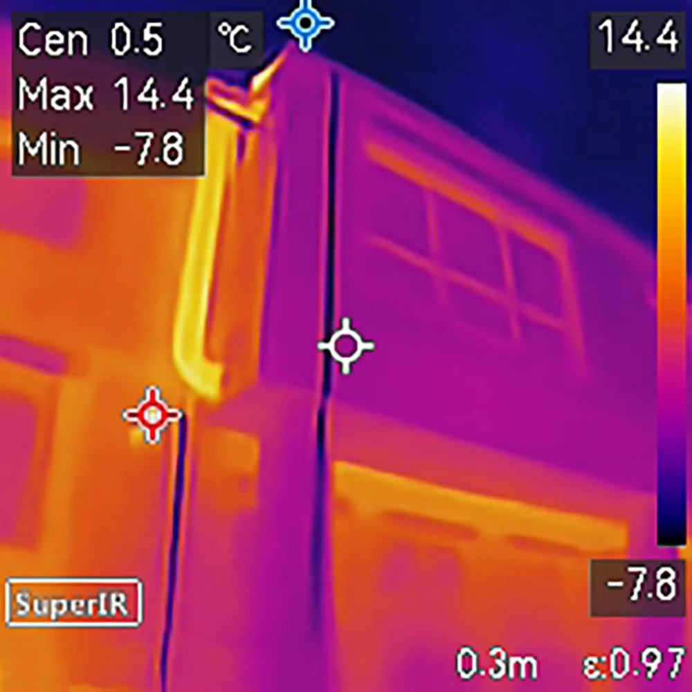 TFA Dostmann Visualtemp 31.1144 Wärmebildkamera -20 bis 550°C