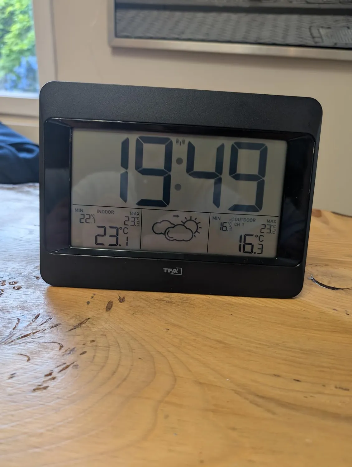 TFA Dostmann Zeno 35.1163.01 Wetterstation schwarz Prognose