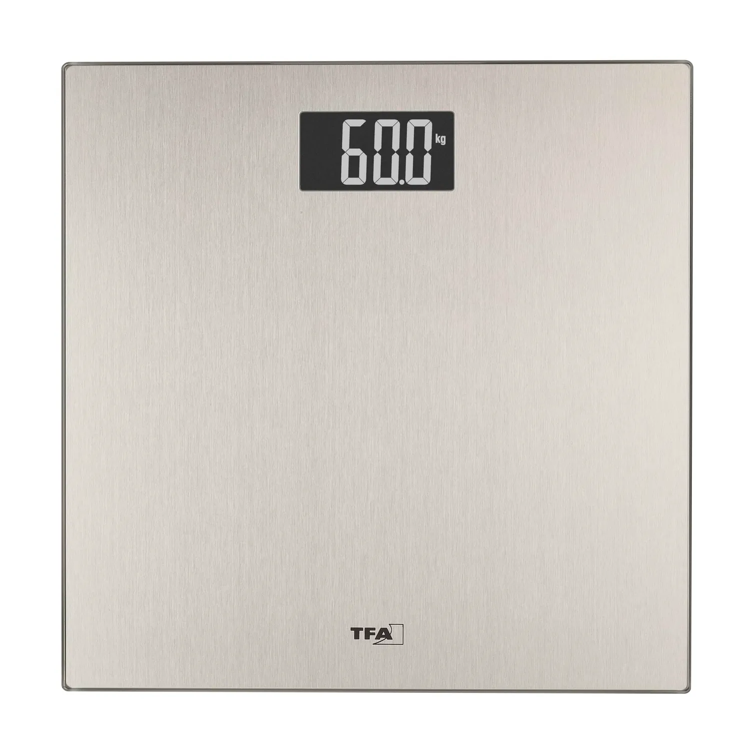 TFA Dostmann Step Steel 50.1016 Personenwaage silber 180 kg