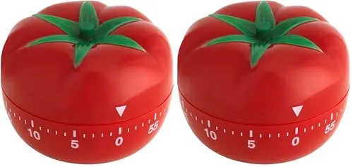 TFA Dostmann Pomodoro 38.1005 Kurzzeitwecker rot 60 Min