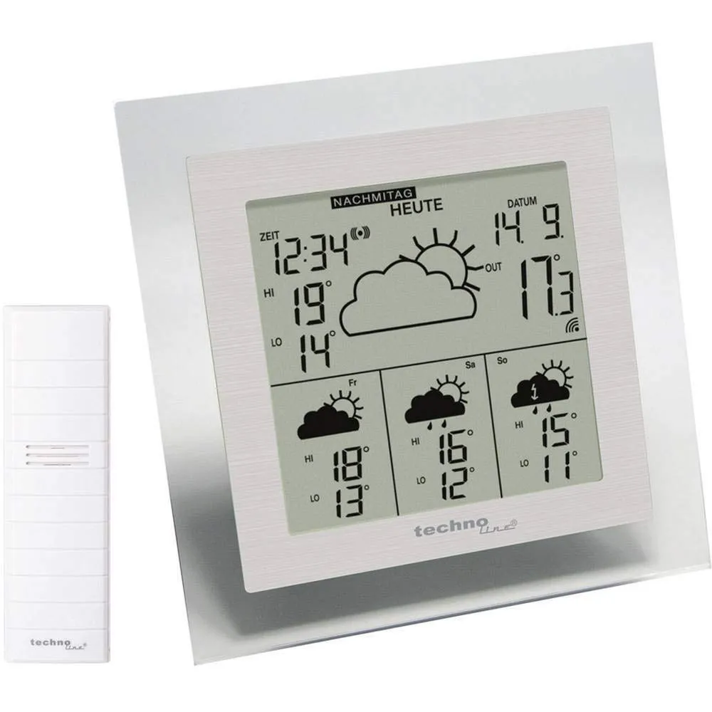 Technoline WD 4002 WetterDirekt-Station transparent 4 Tage