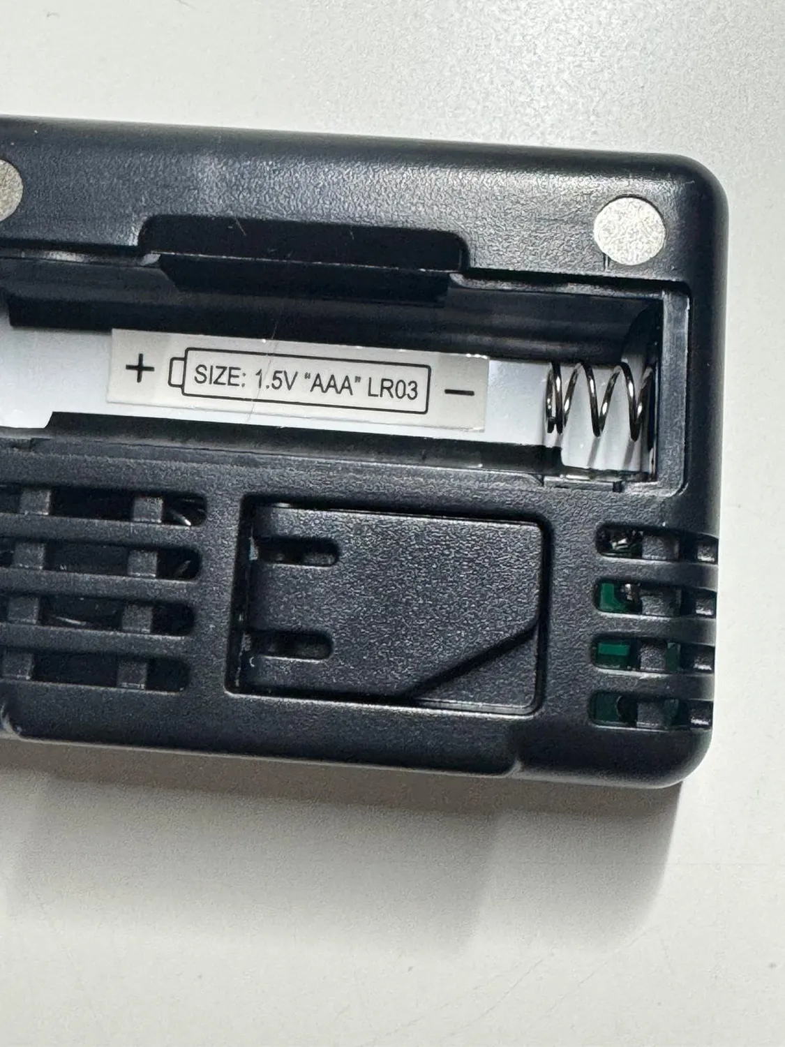 TFA Dostmann 30.1066.01 Thermometer Schwarz Kabel