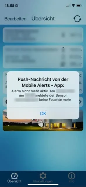 Technoline Mobile Alerts MA 10350 Wassermelder Sensor