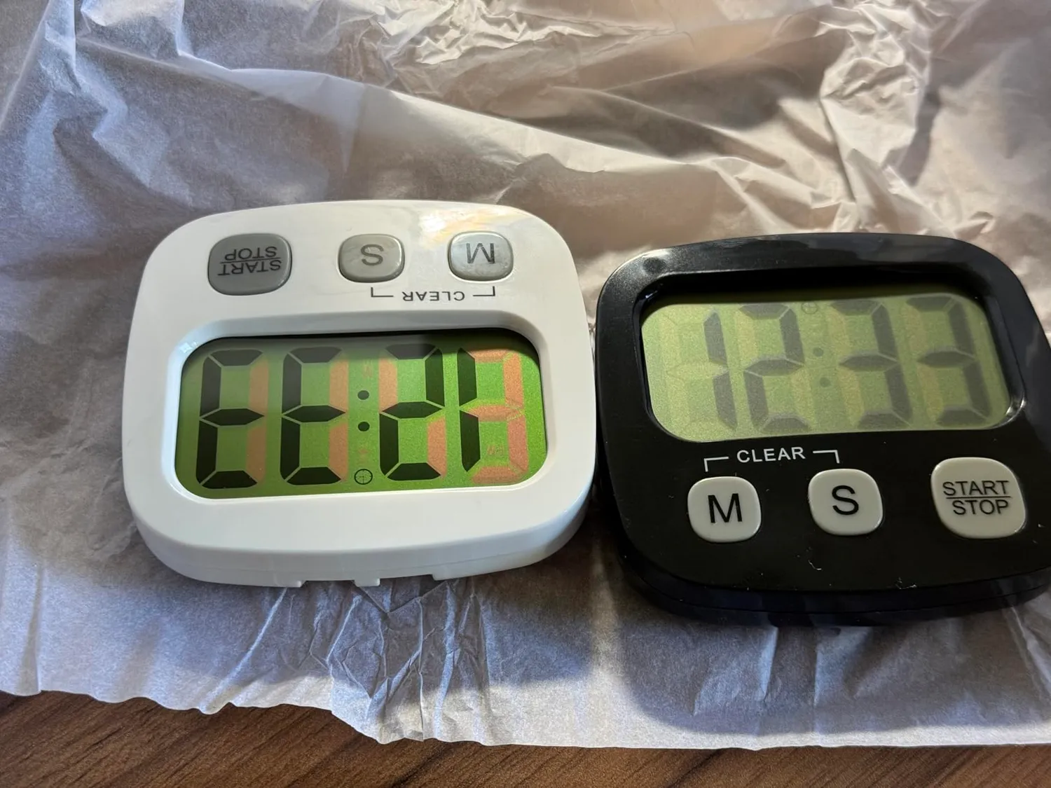 TFA Dostmann Cube 38.2057.40.02 Timer 2er-Set Uhr