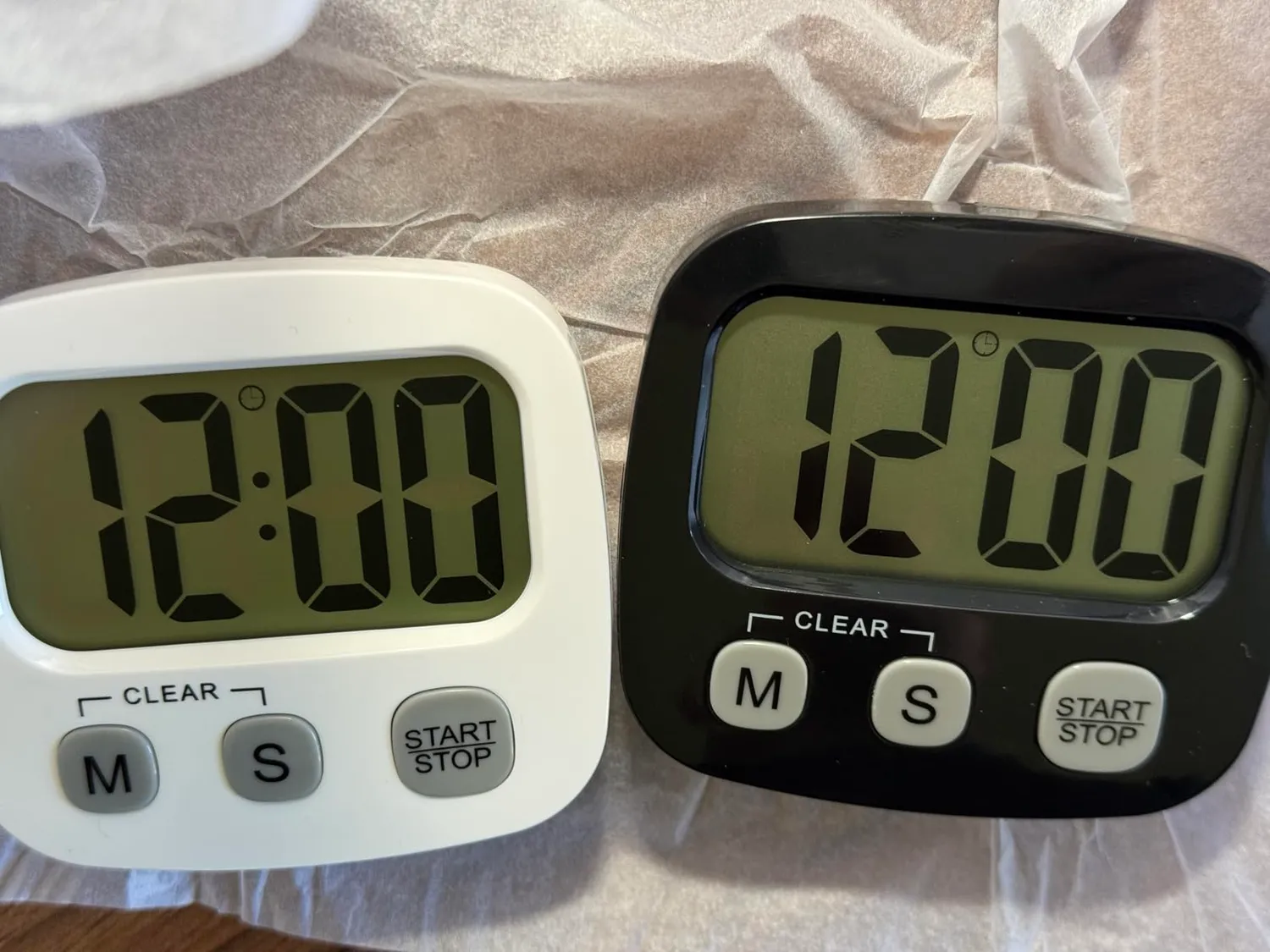 TFA Dostmann Cube 38.2057.40.02 Timer 2er-Set Uhr