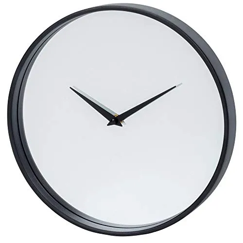 Technoline Manhattan 777063B Wanduhr 30 cm Spiegel