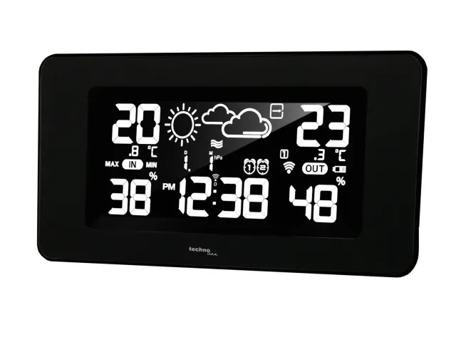 Technoline WS 6445 Funk-Wetterstation Farbdisplay Sensor