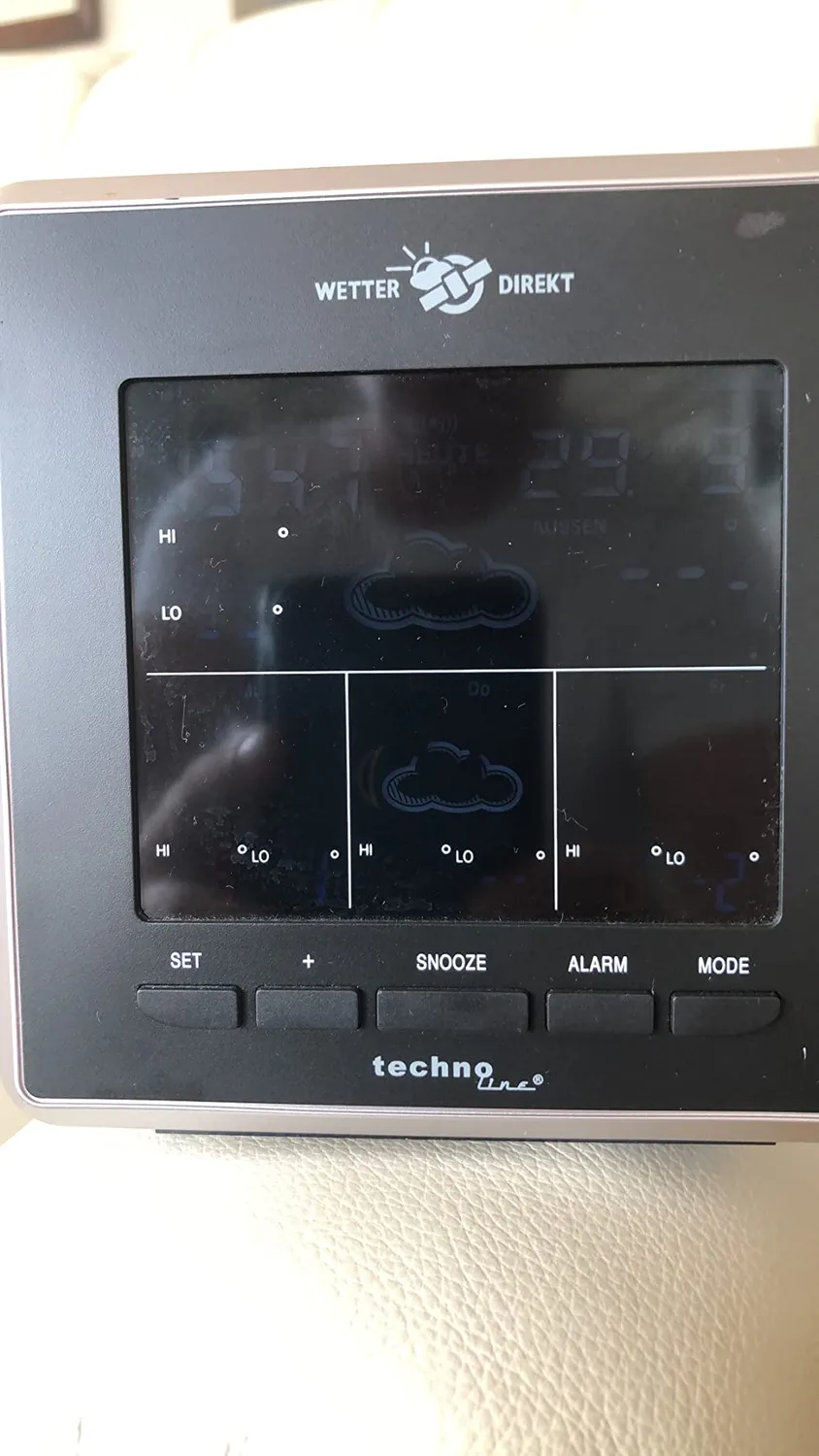 Technoline WD 4026 Wetterstation satellitengestützt LED