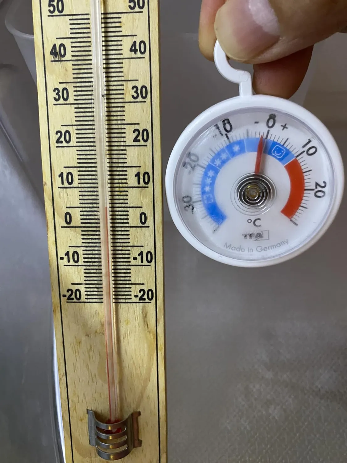 TFA Dostmann 95.1036 Kühlthermometer 2er Set analog
