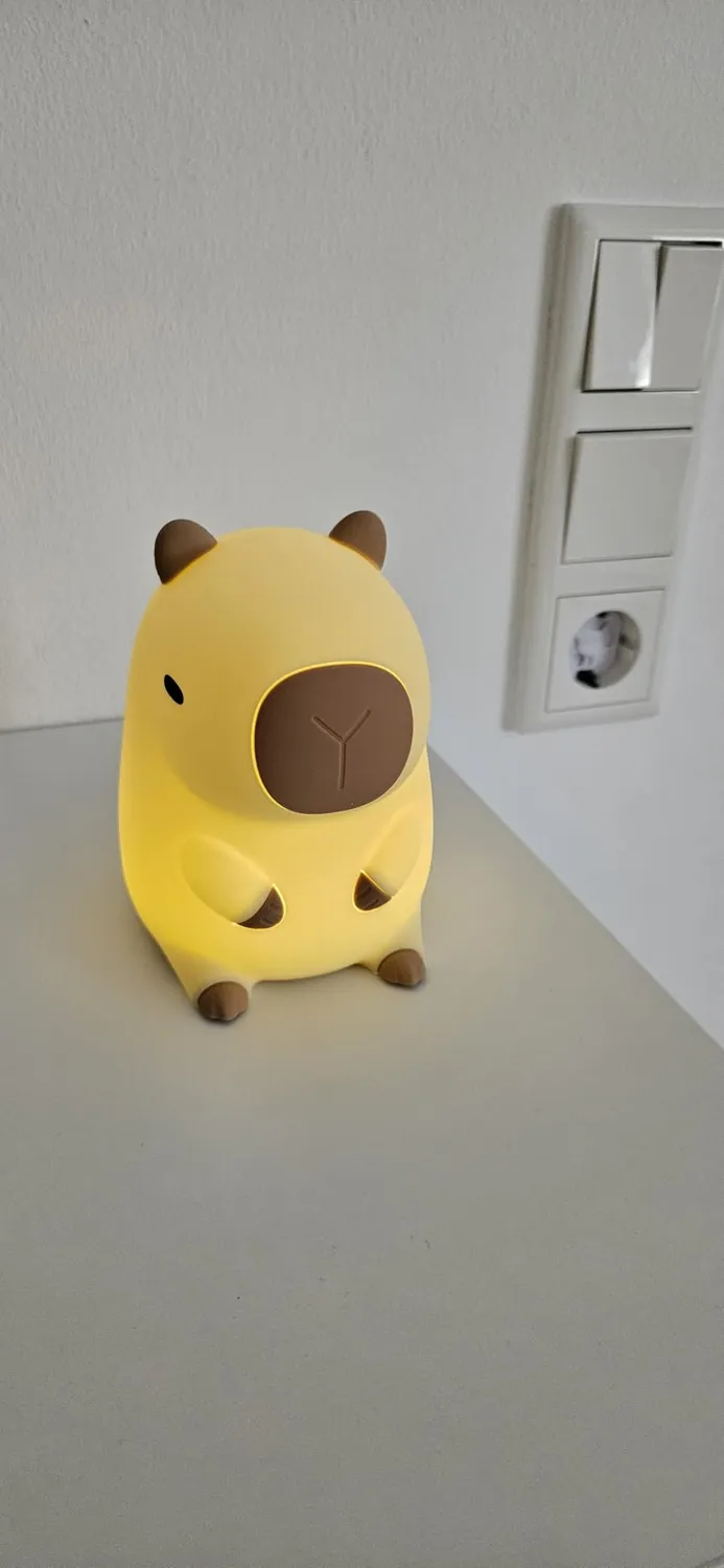 TFA Dostmann 43.2042 Capybara LED-Nachtlicht braun
