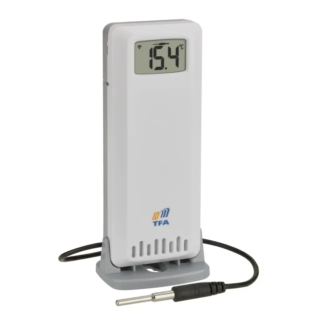 TFA Dostmann TFA-ID 30.3902.02 Temperatursender 2-fach weiß