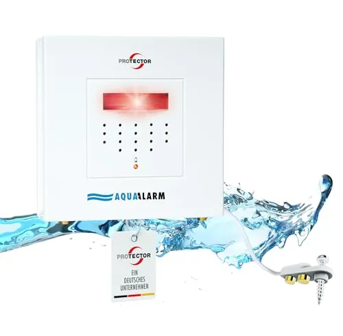 Protector WA-1.2 Wassermelder batteriebetrieben mit Kabelsensor